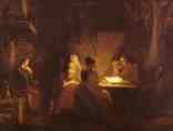 Sir David Wilkie. The Cotter's Saturday Night.