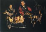 Joseph Wright of Derby. A Philosopher Giving That Lecture on the Orrery, in Which a Lamp is Put in Place of the Sun.