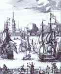 Alexey Zubov. St. Petersburg. View of the SS. Peter and Paul Fortress. Detail.