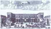 Alexey Zubov. View of the Gagarin's Moscow Mansion from the Courtyard.